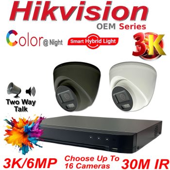 Hikvision OEM DVR-4CH-3K/XT, DVR-8CH-3K/XT, T259W-HT