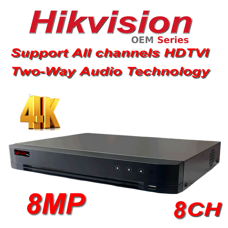 Hikvision OEM DVR-8CH-4K/XT