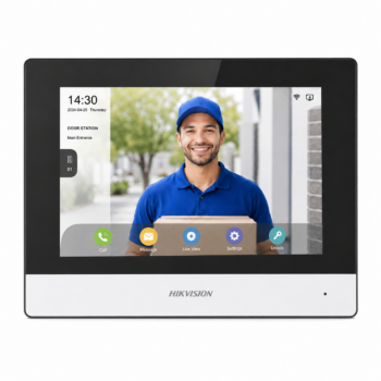 Hikvision DS-KH6320-WTE1 7 inch IP video intercom indoor monitor