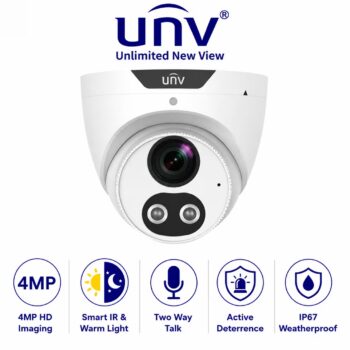 Uniview UV-IPC3614SB-ADF28KMC-I0-W Powerful 4MP Turret