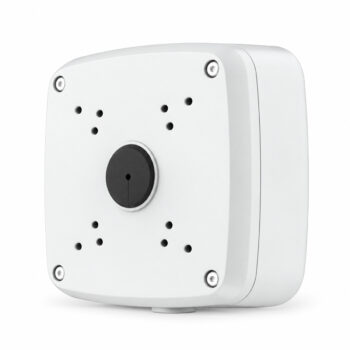 Dahua PFA121 white IP66 aluminium camera junction box with central cable entry